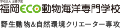 野生動物&自然環境クリエーター専攻