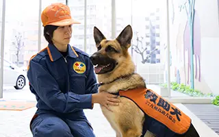 災害救助犬訓練士